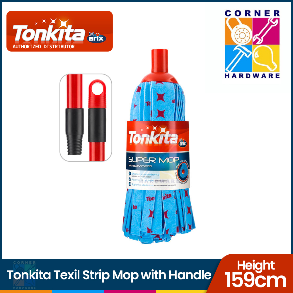 thumbnail image 2 of TONKITA Super Mop Handle – Non-Woven Mop Replacement Handle With Grip | Easy To Attach 2 of 13