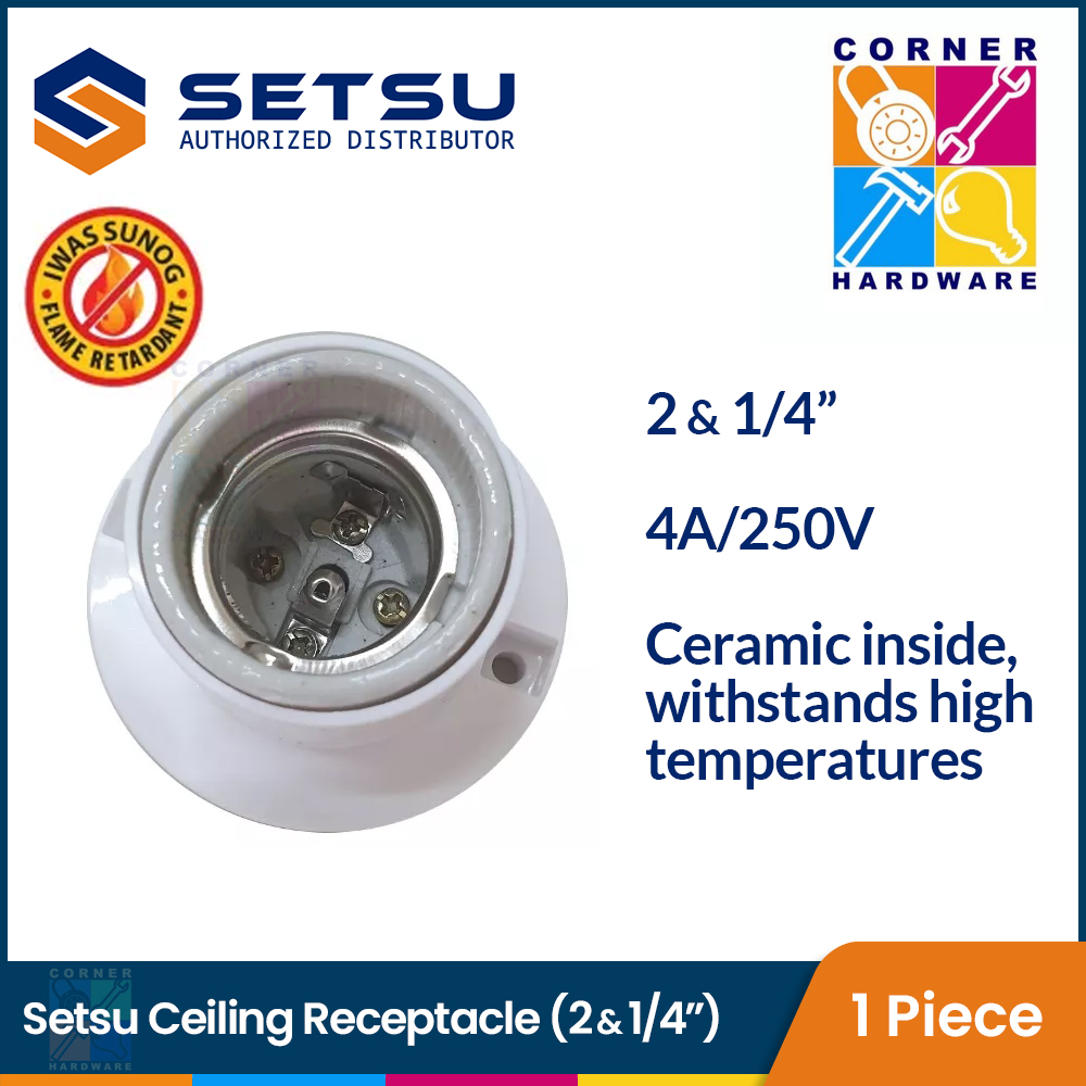 Image of SETSU Ceiling Receptacle E27 2 1/4in.