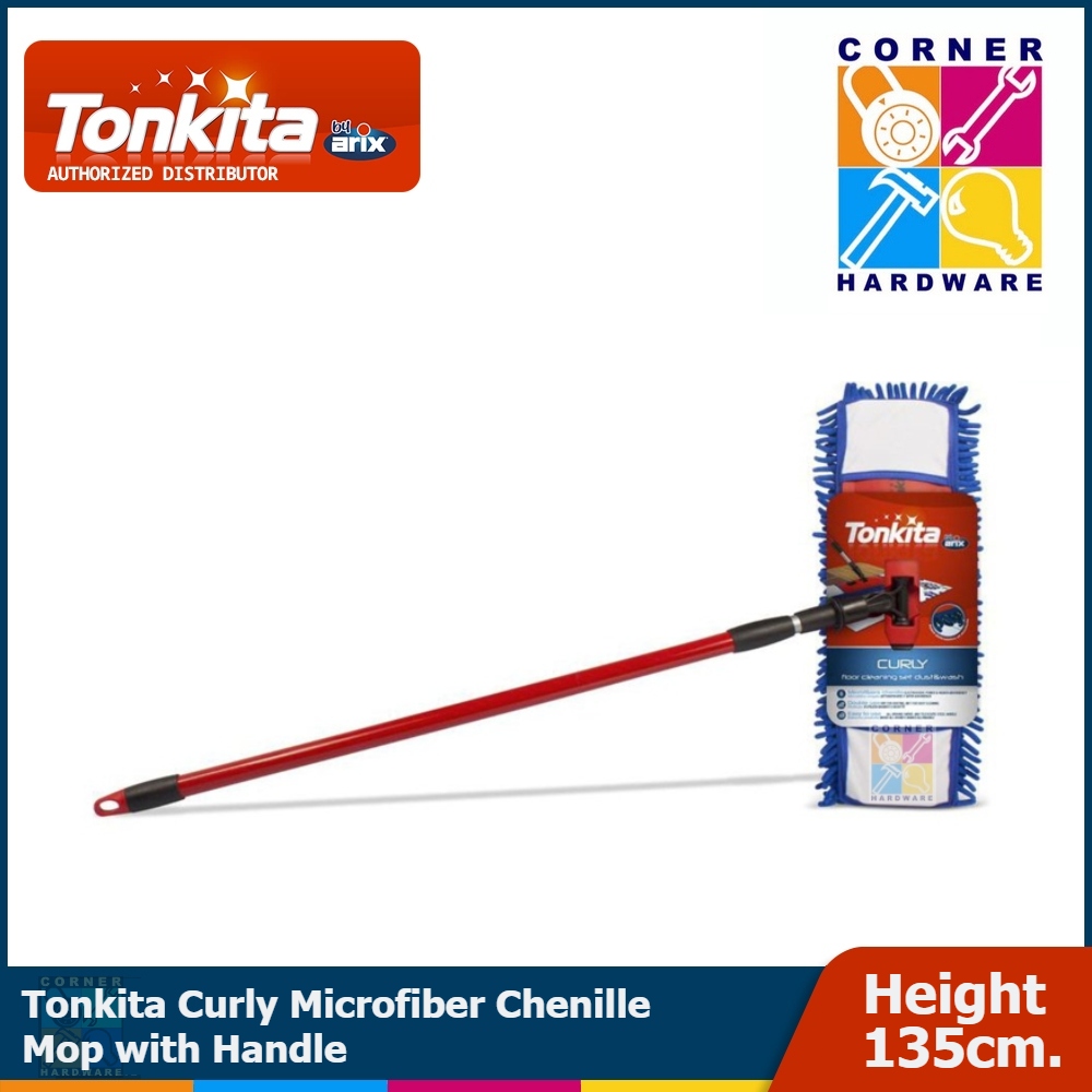 thumbnail image 2 of TONKITA Super Mop Handle – Non-Woven Mop Replacement Handle With Grip | Easy To Attach 2 of 13