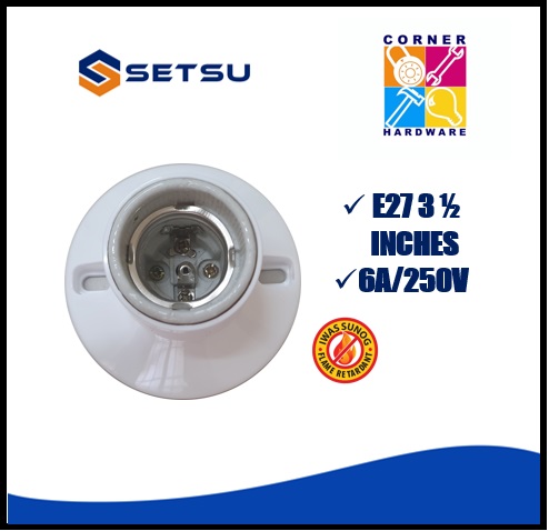 Image of SETSU Ceiling Receptacle E27 3 1/2in