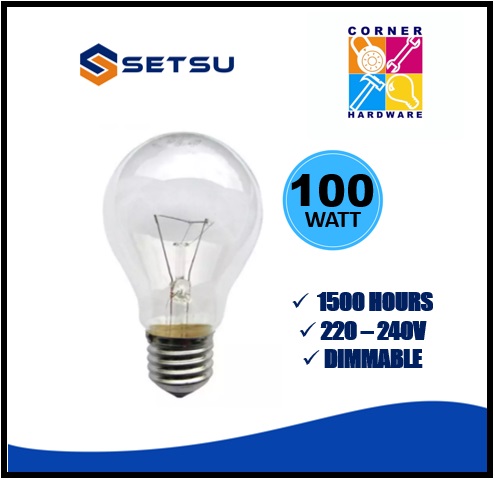 Image of SETSU Incandescent Bulbs 100w
