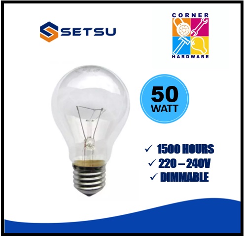 Image of SETSU Incandescent Bulbs 50w