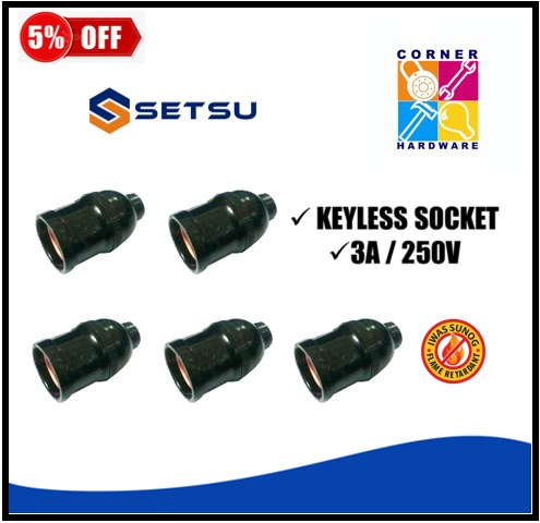 Image of SETSU Keyless Socket E27 5pcs
